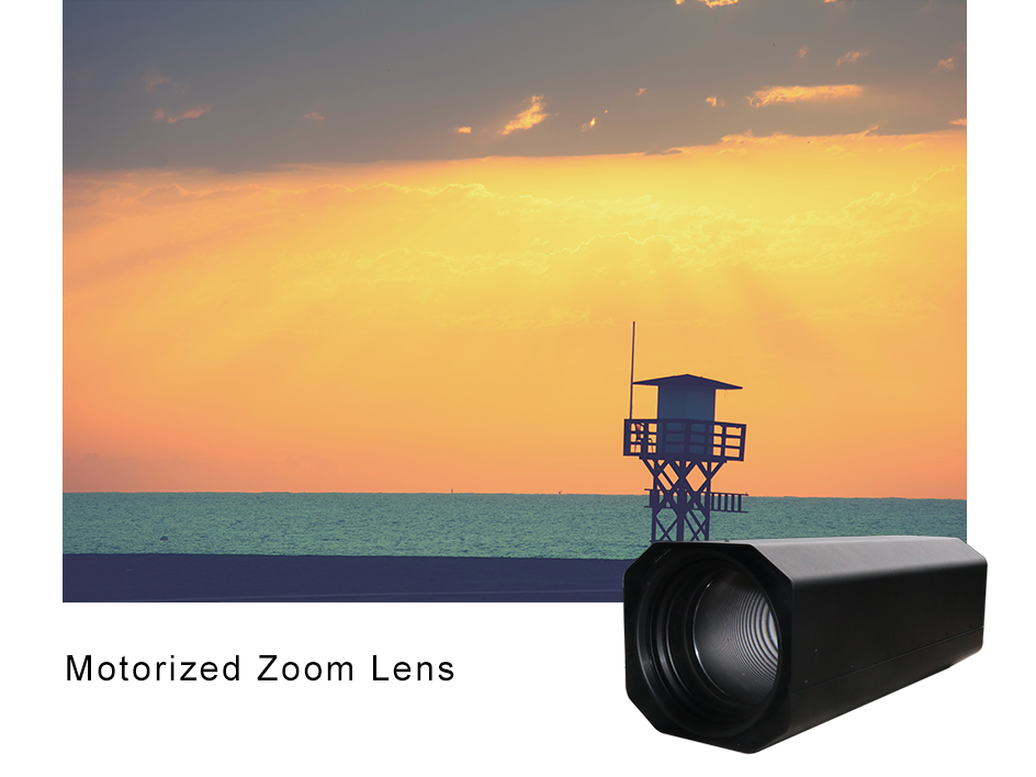 Motorized zoom lens