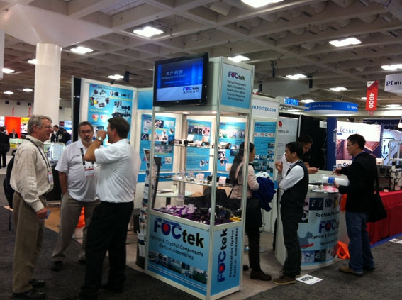 FOCtek successfully participated in the PHOTONICICS WEST 2013 exhibition held in the United States